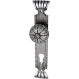 SCHSSWENDER Knopflangschild TYROL - PZ88, Stahl verzinkt schwarz lackiert