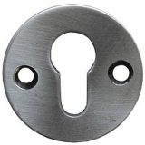 SCHSSWENDER Zylinderrosette PZ,Parma,  56 mm, Hhe 3 mm, verzinkt geschwrzt