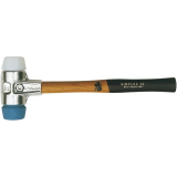 Schonhammer Alu Kopfdurchmesser 60 mm TPE-Soft/Superplastik Hickory Stiel