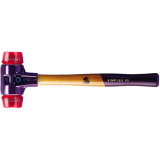 Schonhammer Temperguss Kopfdurchmesser 40 mm Plastik rot Hickory Stiel