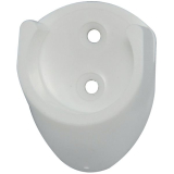 SECOTEC Schrankrohrlager rund 25 mm Kunststoff wei SB-2 BL2