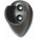 SECOTEC Schrankrohrlager rund 25 mm Kunststoff braun SB-2 BL2