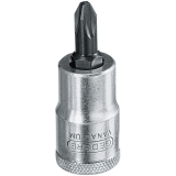 GEDORE Schraubendreher-Einsatz IKS19 DIN3120 1/2\"vierkant PH4