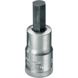 GEDORE Schraubendreher-Einsatz IN19 DIN7422 1/2\"vierkant 12.0 mm Innensechskant