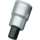 GEDORE Schraubendreher-Einsatz IN21 DIN7422 1\"vierkant Innensechskant 17.0 mm