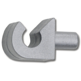 Schuhrostclip D�belzapfen � 5 mm, Kunststoff silber