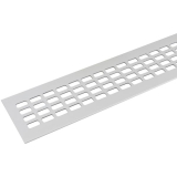 SECOTEC Lftungsgitter Aluminium natur eloxiert 80X400 mm SB-1