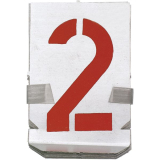 Signierschablonen-Satz Ziffern 60 mm