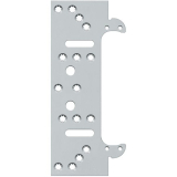 Befestigungsplatte fr Futterzarge zu TECTUS TE340 3D, Stahl verzinkt