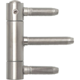 Einbohrband 3-tlg. BAKA C 1-20 WF mit Stiftsicherung, 20 mm, Edelstahl