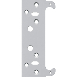 Befestigungsplatte fr Futterzarge zu TECTUS TE240 3D, Stahl verzinkt