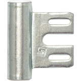 T�rband Rahmenteil 11.309, Bandh�he 48,5 mm, Stahl verzinkt