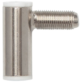 Trband Rahmenteil SCH 27-37, rechts, Bandhhe 38,5 mm, Stahl vernickelt