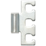 Trband Rahmenteil VX 11.304, Bandhhe 38,5 mm, Stahl verzinkt