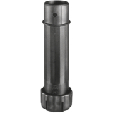 Sockelverstellfu HERD, Sockelhhe 80 mm, Kunststoff schwarz