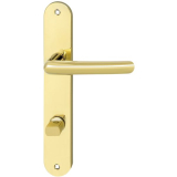 SOLIDO Drckergt. PRAG - auf LS WC, TS35 - 45, Re, messingfrbig PVD