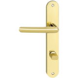 SOLIDO Drckergt. PRAG - auf LS WC, TS35 - 45, Li, messingfrbig PVD