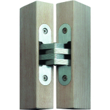 Soss Einbohr-Scharnier H: 43 mm, Holzst�rke 13-16 mm, Zamak vern.