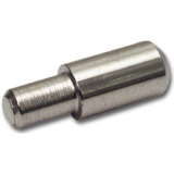 Steckbodentrger Semi, Bohr  5 mm, vernickelt, VPE 1000 ST