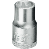 GEDORE Steckschlssel-Einsatz TX19-E DIN3120 1/2\"vierkant Auentorx TX E10