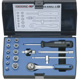 GEDORE Steckschlssel-Satz 20EMU- 3 1/4\"vierkant mit Umschaltknarre 16-teilig