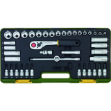 PROXXON Steckschlssel-Satz 3/8\"vierkant mit Umschaltknarre 47-teilig