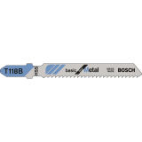 BOSCH Stichsgebltter T118G (5 St) basic for metal
