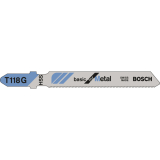 BOSCH Stichsgebltter T118G (5 St) basic for metal