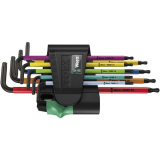 WERA Torx Stiftschl�ssel-Satz lang Multicolour 967 SPKL/9 9-teilig
