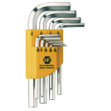 Sechskant Stiftschlssel-Satz Zoll im Clip Gr. 0,05-3/8\" 13-teilig