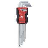 Sechskant Stiftschlssel-Satz lang mit Kugelkopf Gr. 1,5-10 mm 9-tlg.