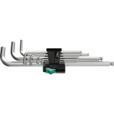 WERA Sechskant Stiftschl�ssel-Satz lang Kugelkopf 950PKL/9SMN 1.5-10mm 9-teilig