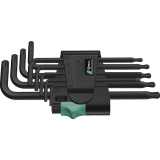 WERA Torx-Stiftschlssel-Satz mit Kugelkopf 967PKL/9 TX 8-40 9-teilig