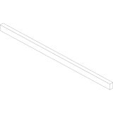 BLUM ORGA-LINE TANDEMBOX ANTARO Querreling, L: 1104 mm, Alu grau RAL9006