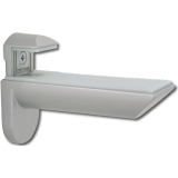 Tablar-Klemmtrger Kaiman, Materialstrke 7-41 mm,Zinkdruckguss silberfarbig