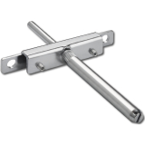 Tablartrger Nova 3, Tablarstrke 24 mm, Bohrtiefe 116 mm, verzinkt