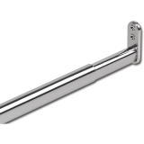 SECOTEC Teleskopschrankrohr verchromt 40 - 60 cm SB-1