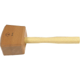 ULMIA Tischlerklpfel Gre 2 eckige Ausfhrung 140 x 80 x 110 mm