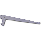 Tr�ger PRO 10105, L�nge 150 mm, Stahl wei�-alu (RAL 9006)