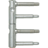 T�rband ANUBA 3-DIM 2-tlg. Bolzen 45 mm, Bandh. 92 mm, � 15 mm, verzinkt silber