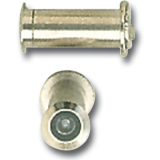 Trgucker  14 mm, Weitwinkel 170, TS 25-45 mm, Messing poliert