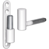 Universalband f.Fenster u.Tren K 3172WF,Rolle  15mm,Stahl kunststoffbesch.wei