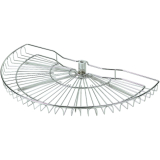 VAUTH-SAGEL Schwenkkorb Lnge 700 mm, Stahldraht silber RAL 9006