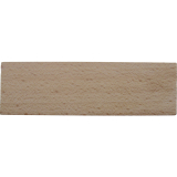 Holzklotz Esche lackiert 80 x 35 x 3 grn