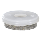 QuickClick Einsatz ULTRASOFT zum Eindrcken  30 mm, Kunststoff natur