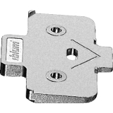 BLUM Winkelkeil, kreuzform, +5 Schraubversion