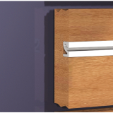 Wall Sys Zwischenprofil zum Einlassen, L�nge 3000 mm, Aluminium natur eloxiert