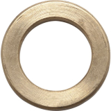 Zwischenring � 16,0/10,5 mm, H�he 2,5 mm, Messing blank