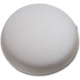 Kunststoffabdeckkappe fr Rahmenschrauben zum berstulpen mahagoni