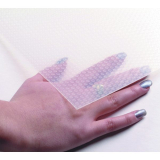 Antirutschmatte Noppen-Riefenstruktur Breite 750 mm, transparent